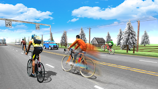 Schermata Cycle Racing: Cycle Race Game 1