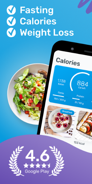 YAZIO Food & Calorie Counter Ảnh chụp màn hình 0