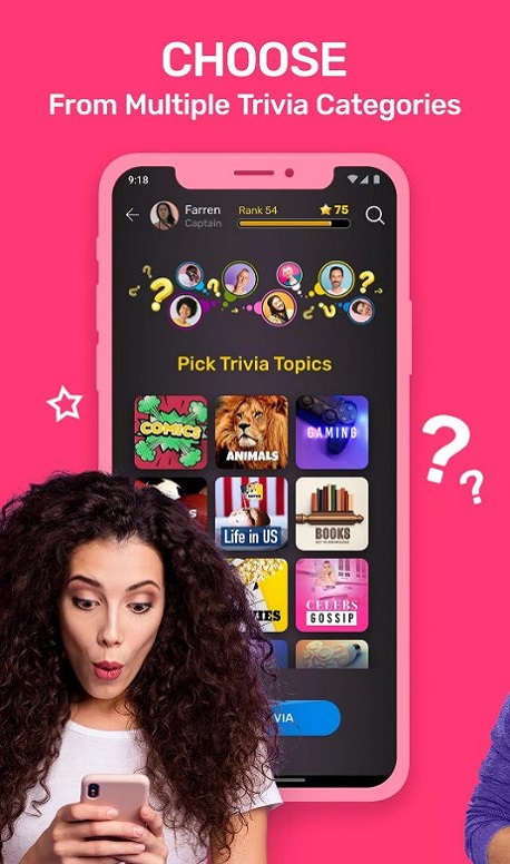 TRIVIA GO! Live 1v1 Quiz Game ဖန်သားပြင်ဓာတ်ပုံ 2