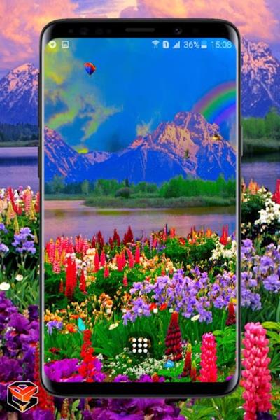 Valley of Flowers live wallpaper Zrzut ekranu 1