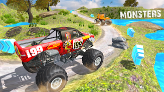 Monster Truck Games Simulator Capture d'écran 2