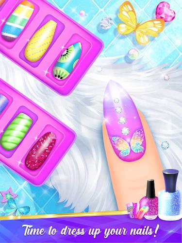 Nail Art Game Nail Salon Games ဖန်သားပြင်ဓာတ်ပုံ 0