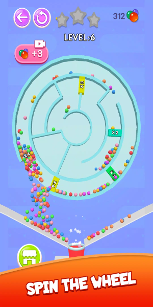 Maze Ball Mania Puzzle Game