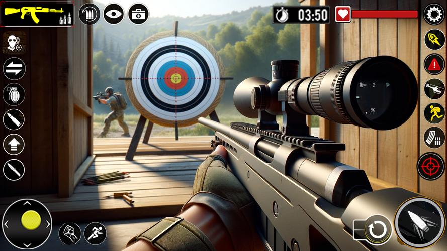 Real Target Gun Shooter Games Ekran Görüntüsü 2