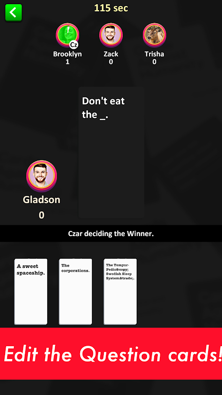 cards against humanity Captura de pantalla 3