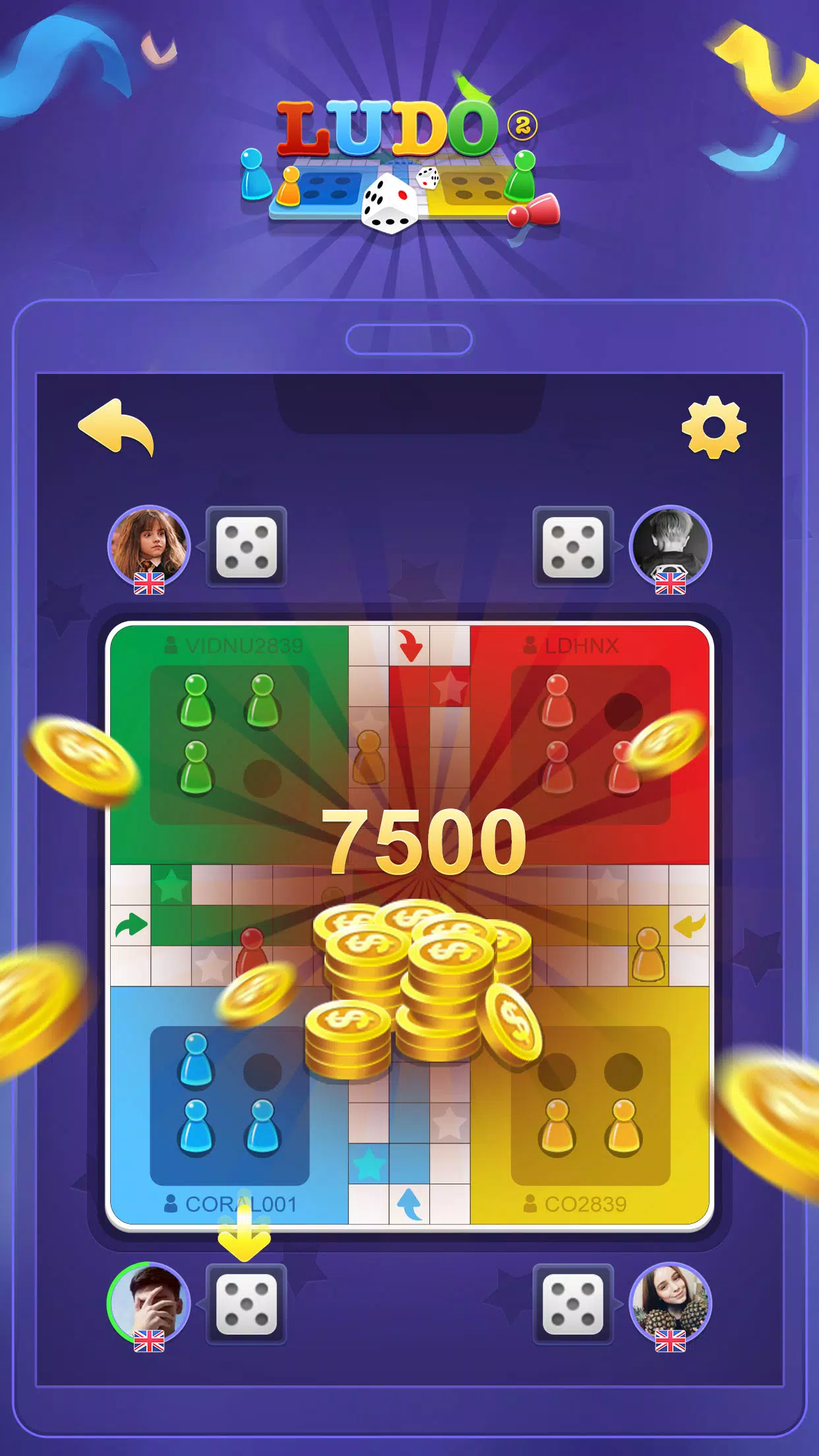 Ludo Master-Offline Star king Screenshot 2