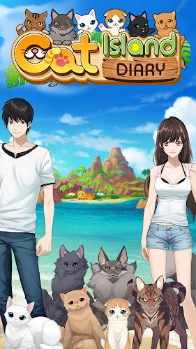 Cat Island Diary~Happy Match 3 Captura de tela 0