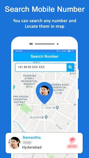 Mobile Number Location - Phone Call Locator ภาพหน้าจอ 2