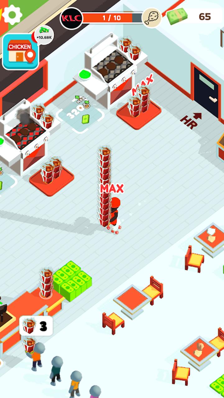 Idle Chicken- Restaurant Games Tangkapan skrin 1