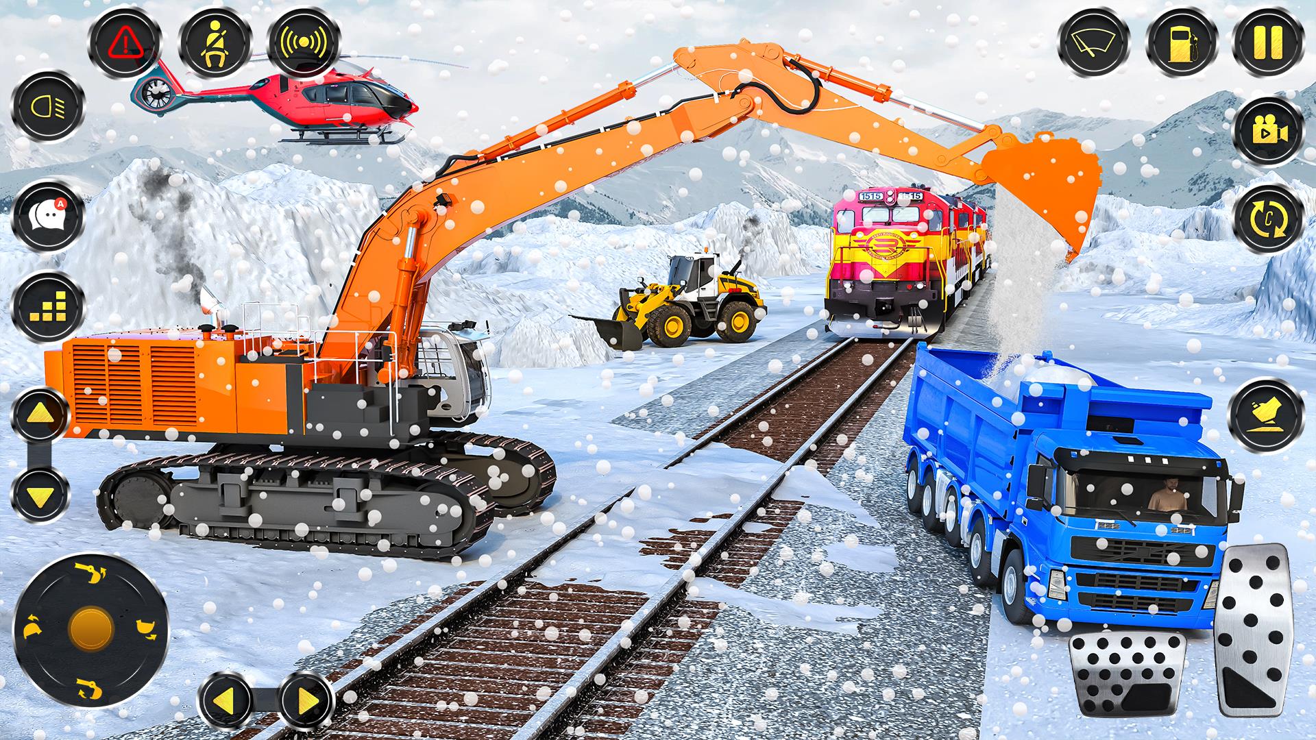 City Construction JCB Game 3D Zrzut ekranu 1