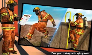 Fire Truck: Firefighter Game ภาพหน้าจอ 1