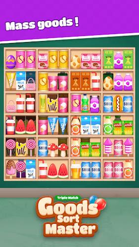 Goods Sort Master-Triple Match Captura de pantalla 0