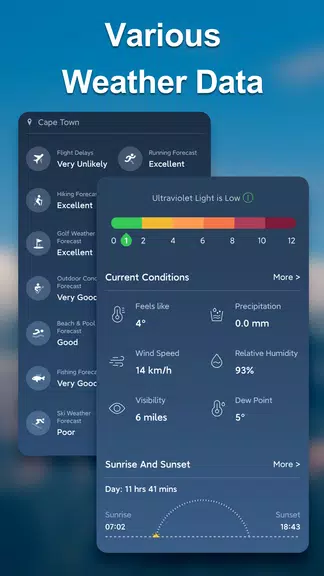 Weather Live: Accurate Weather Capture d'écran 3