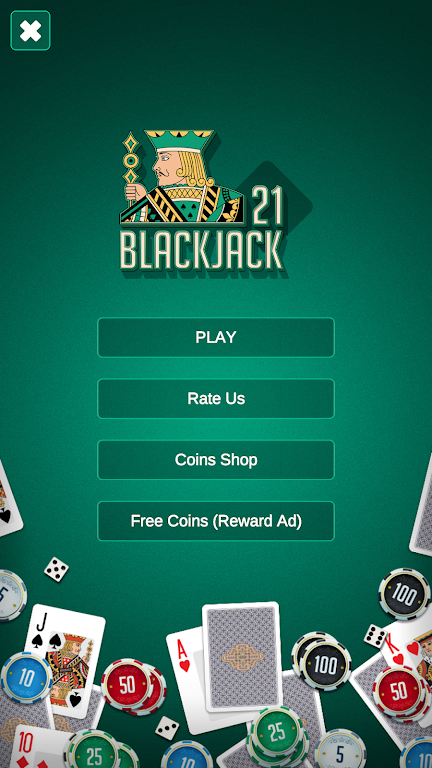 BlackJack TwentyOne स्क्रीनशॉट 0