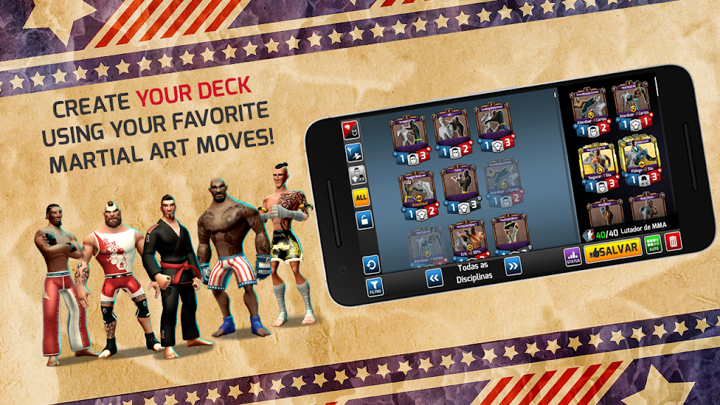 MMA Federation - Card Battler Screenshot 2