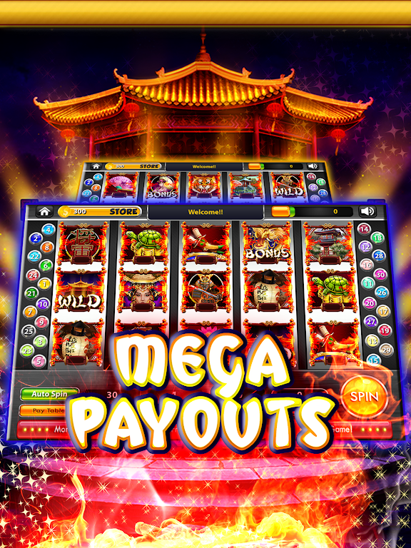 Blazing Samurai Slots – Free Capture d'écran 2