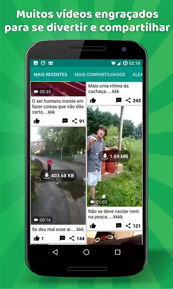 Vídeos Loucos Screenshot 1