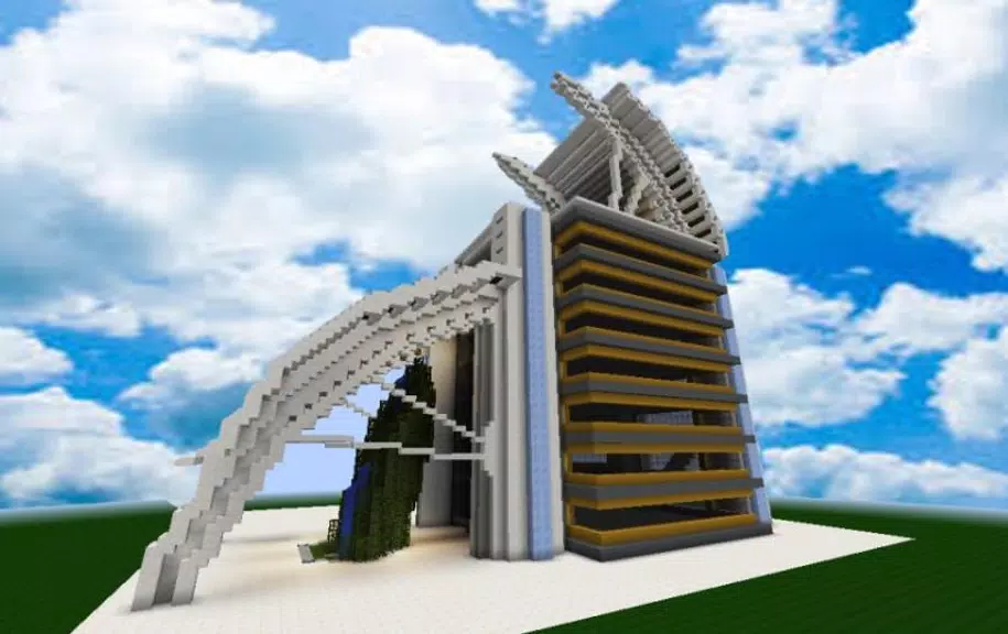 Modern MCPE Houses PRO ภาพหน้าจอ 0