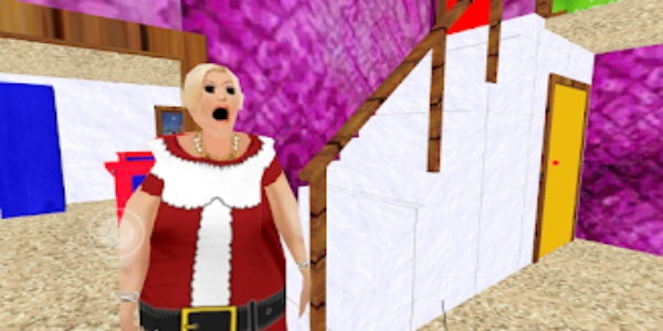 Santa Scary Granny Escape Скриншот 2