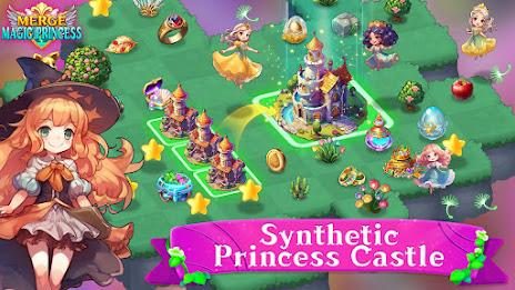 Merge Magic Princess: Tap Game Tangkapan skrin 1