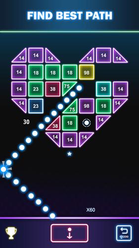 Brick Breaker - Balls vs Block ภาพหน้าจอ 2