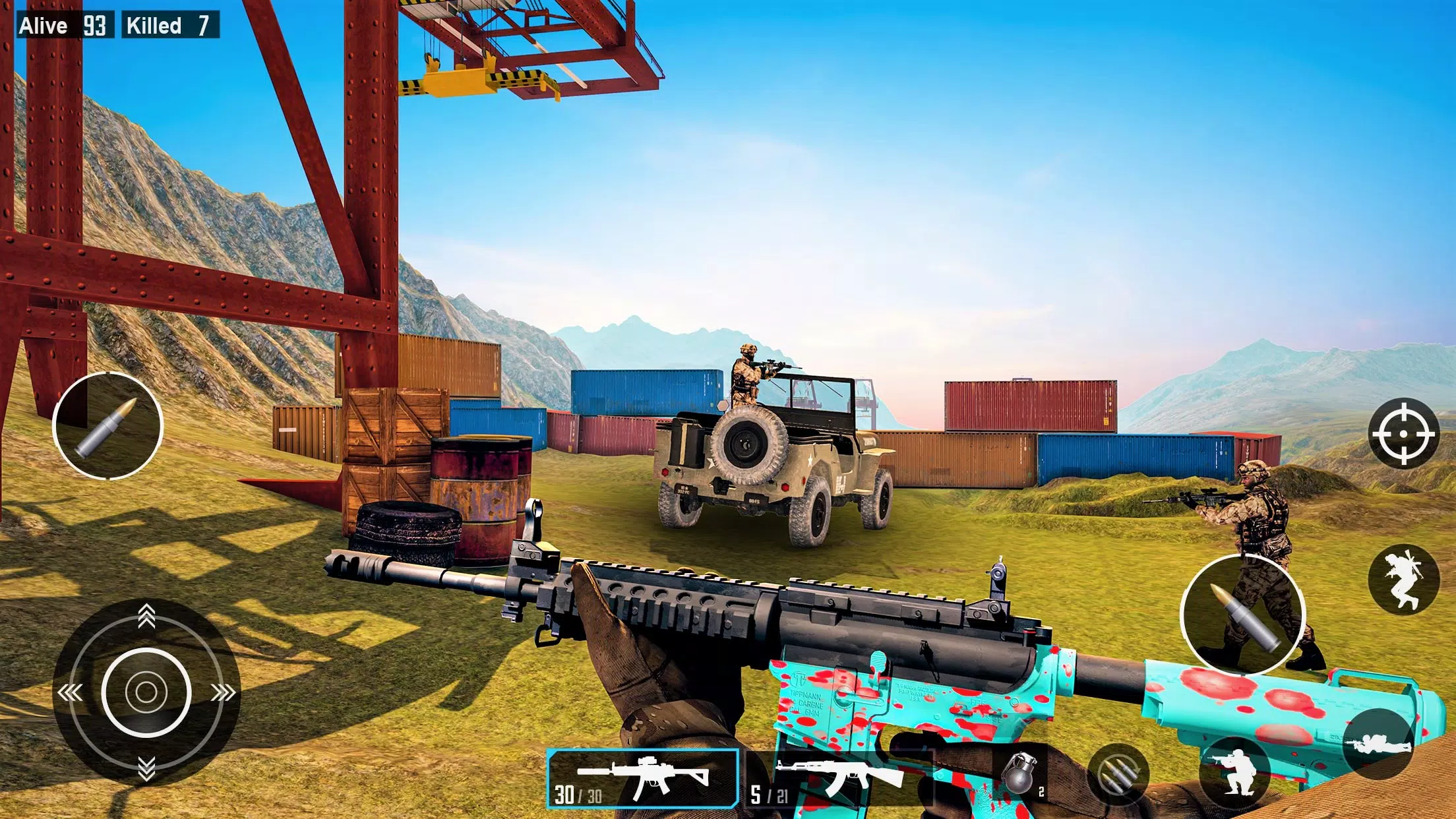 Commando Gun Shooting Games Zrzut ekranu 1