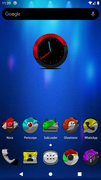 Half Light Icon Pack Captura de pantalla 0