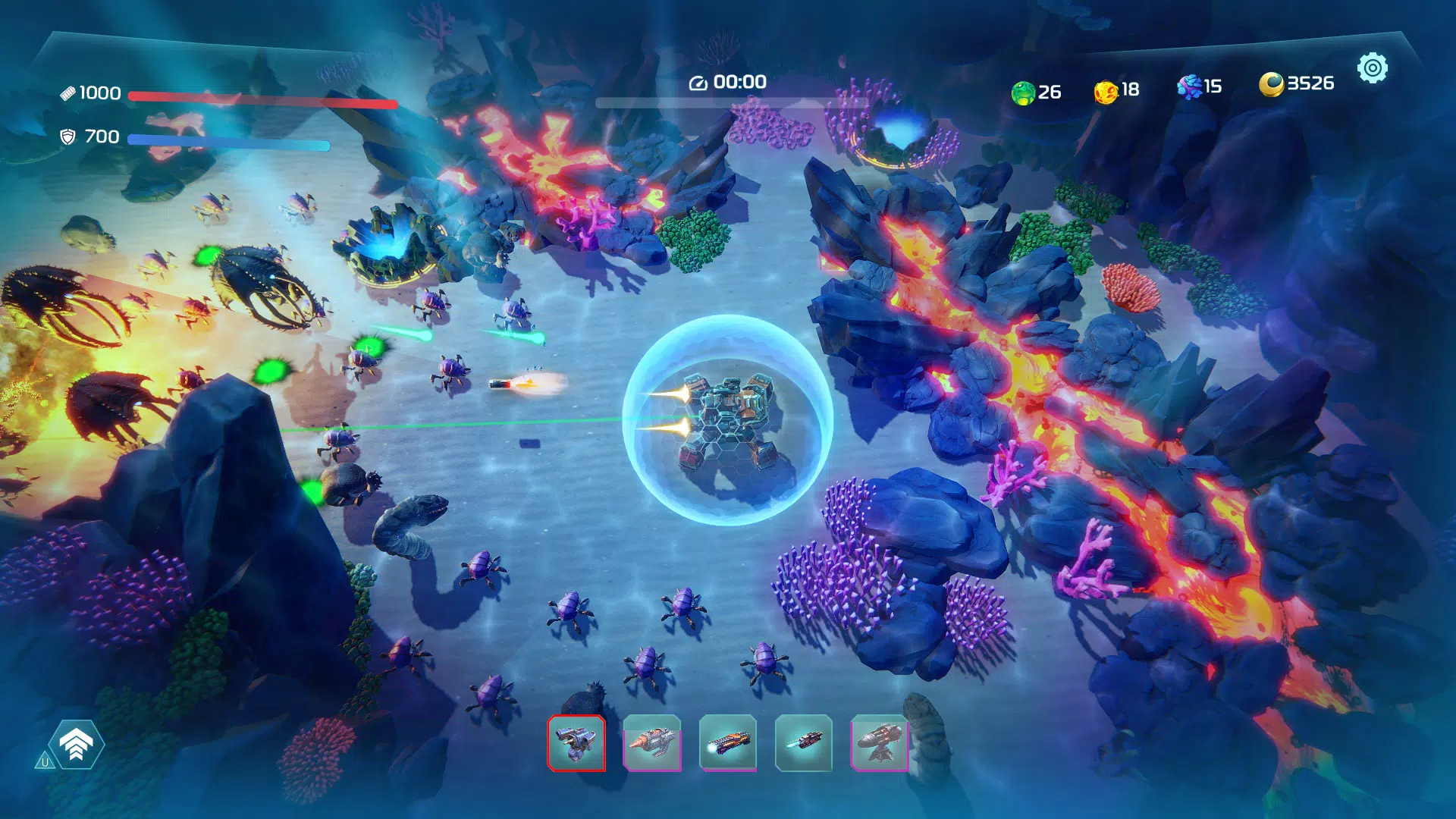 Ocean Keeper: Dome Survival ဖန်သားပြင်ဓာတ်ပုံ 2