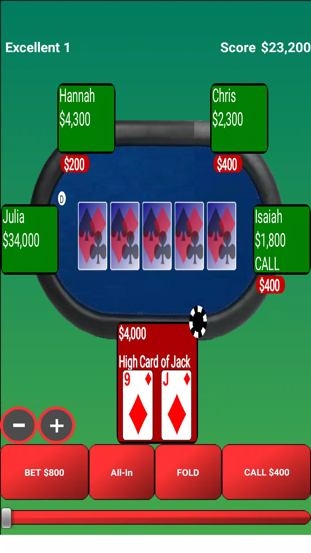 Texas Hold’em Poker Captura de tela 2