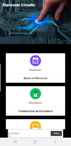 Electronics Circuits Tangkapan skrin 1