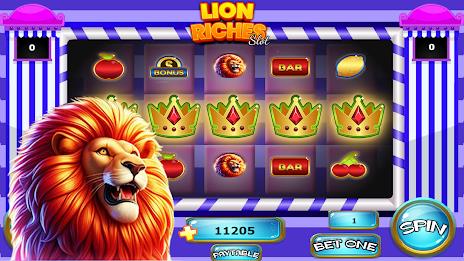 Lion Riches Slot Скриншот 1