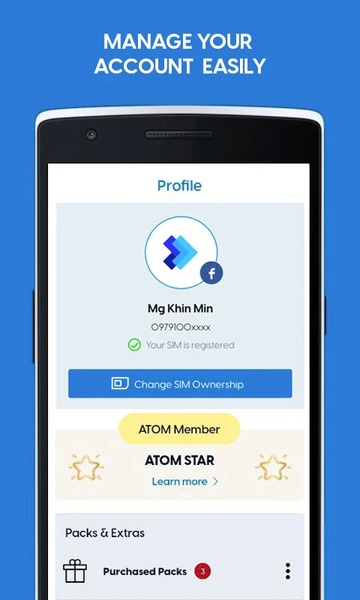 ATOM Store, Myanmar ภาพหน้าจอ 0