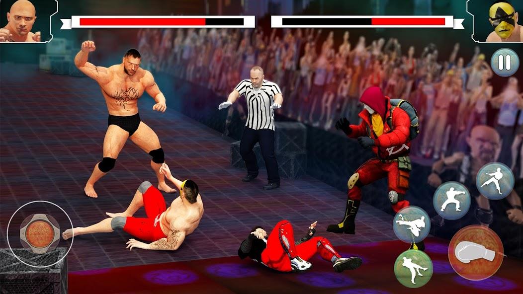 Beat Em Up Wrestling Game Mod स्क्रीनशॉट 1