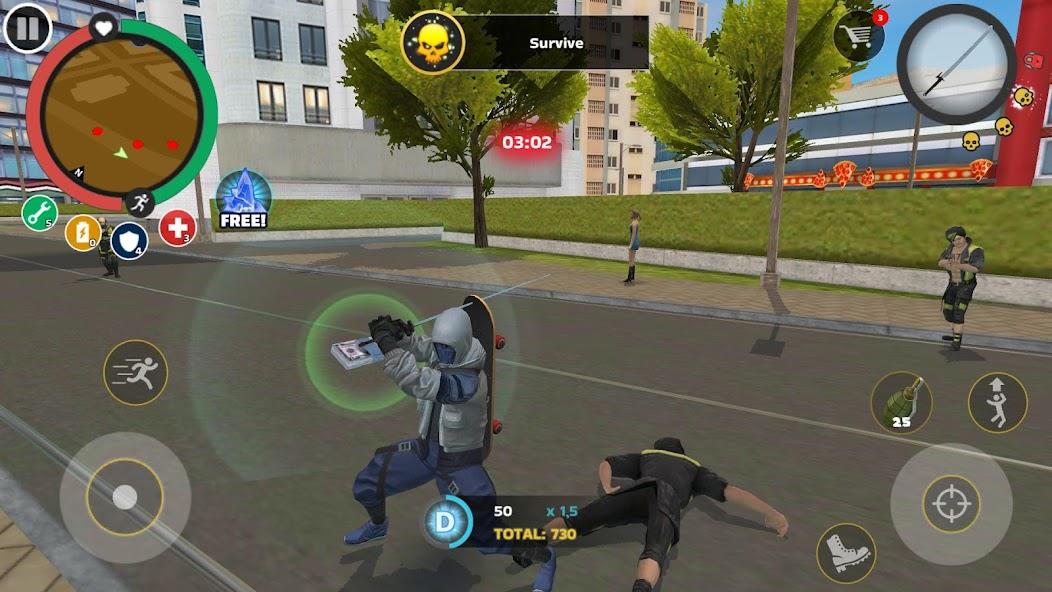 Rope Hero: Mafia City Wars Mod স্ক্রিনশট 0