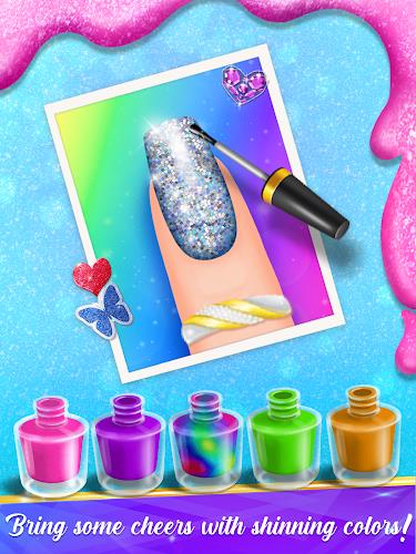 Nail Art Game Nail Salon Games ဖန်သားပြင်ဓာတ်ပုံ 1