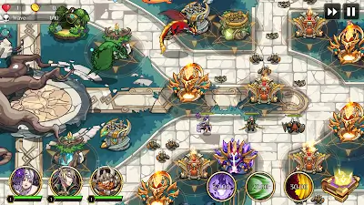 Kingdom War: Tower Defense TD 螢幕截圖 2