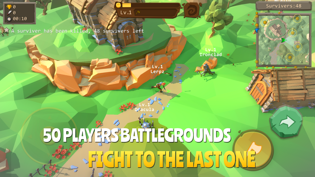 AXE.IO - Survival Battleground Mod ภาพหน้าจอ 2