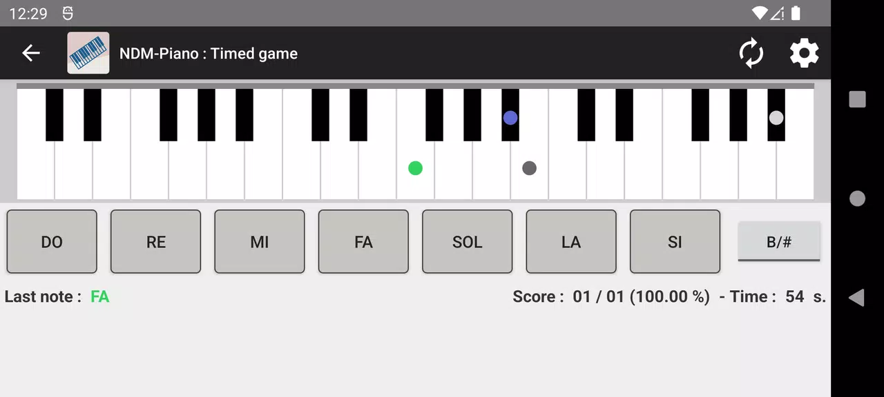 Schermata NDM-Piano Learn Music Notes 0