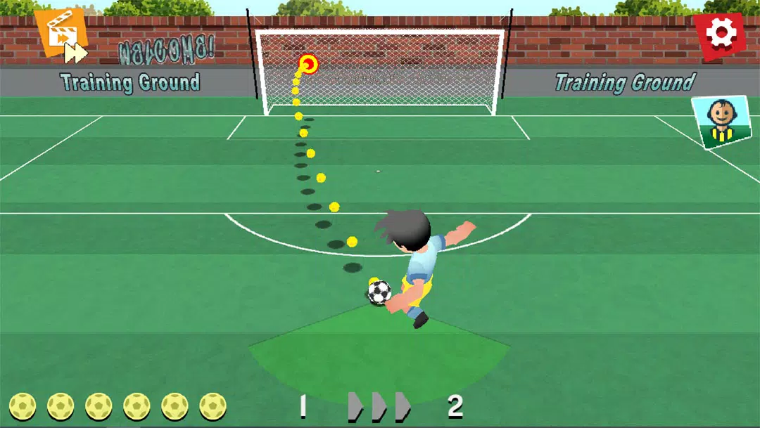 FreeKick Screamers - Football Screenshot 1