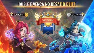 Castle Clash: Governe o Mundo Captura de tela 1