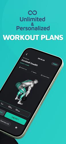 Planfit AI Gym Workout Plans Tangkapan skrin 2