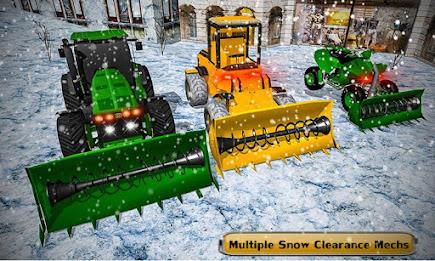 Snow Blower Truck Road Cleaner Скриншот 1