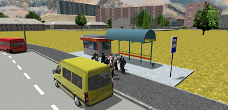 Minibus Van Driving Simulator 스크린샷 0