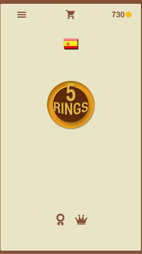 5 Golden Rings स्क्रीनशॉट 0