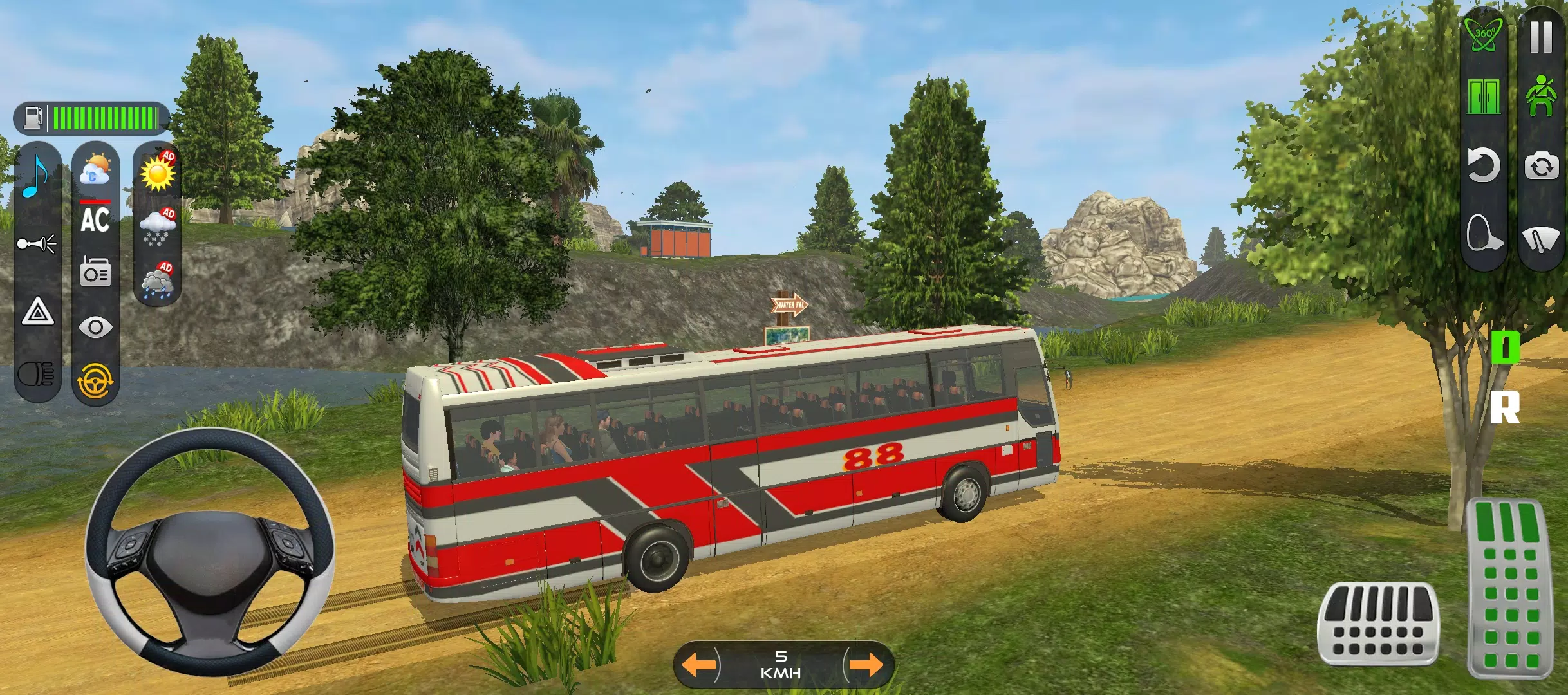 Offroad Bus: Coach Bus Driving应用截图第2张