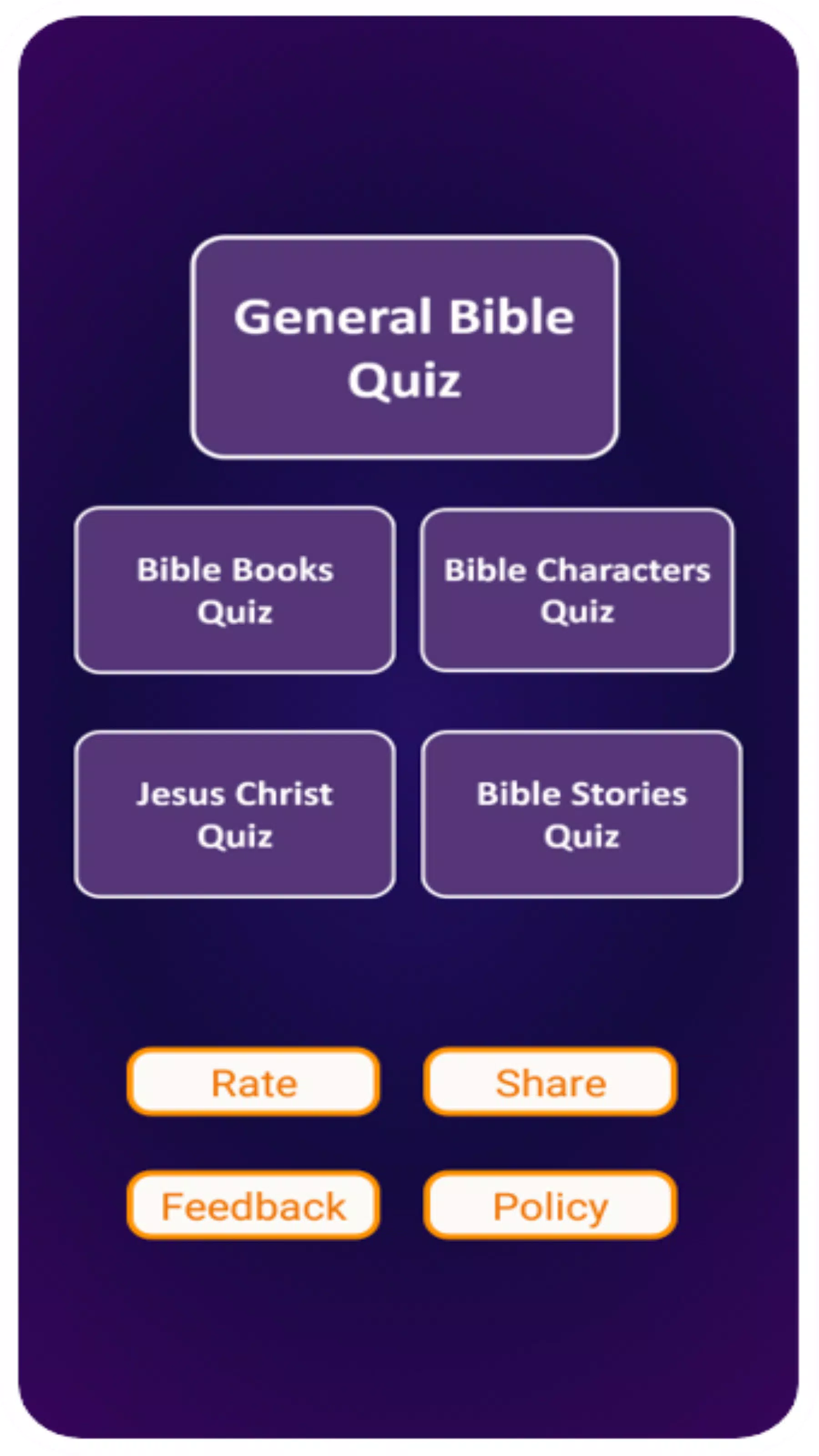 Bible Quiz & Answers Captura de pantalla 1