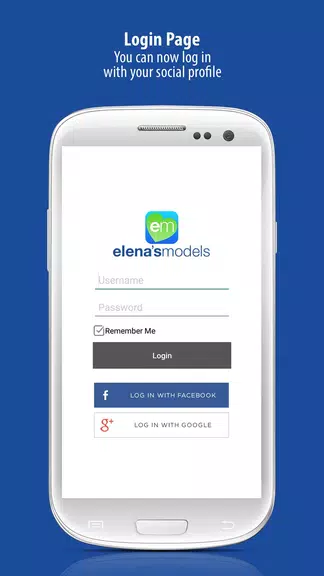 Elena's Models Dating App Capture d'écran 0