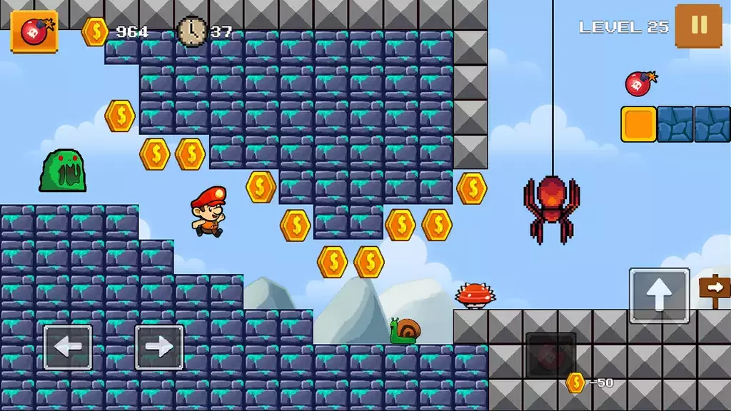 Super Dan’s World - Run Game Zrzut ekranu 3