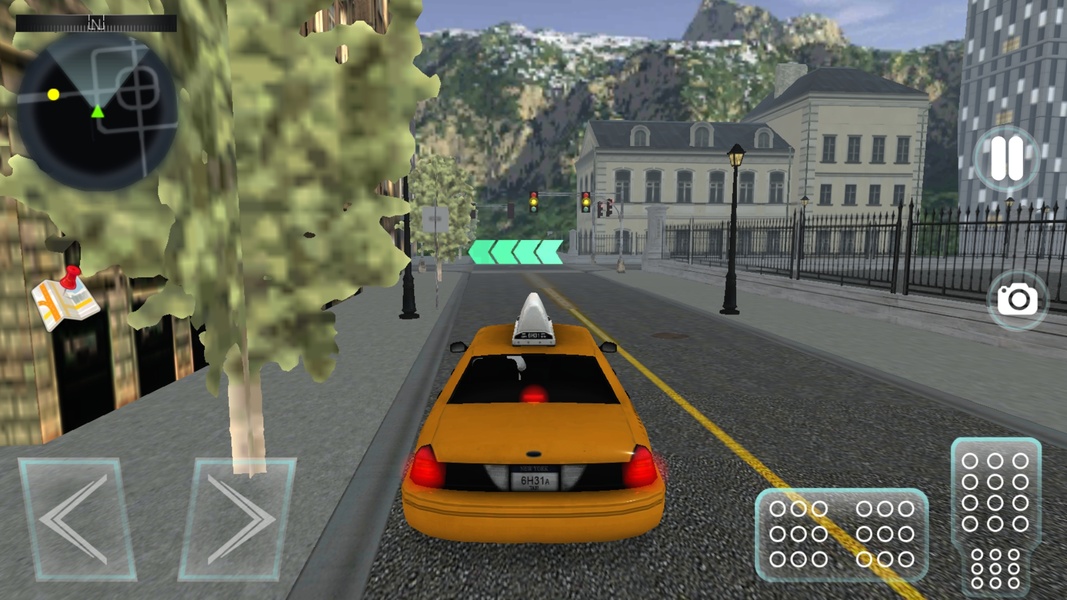 City Taxi Driver Sim Скриншот 0