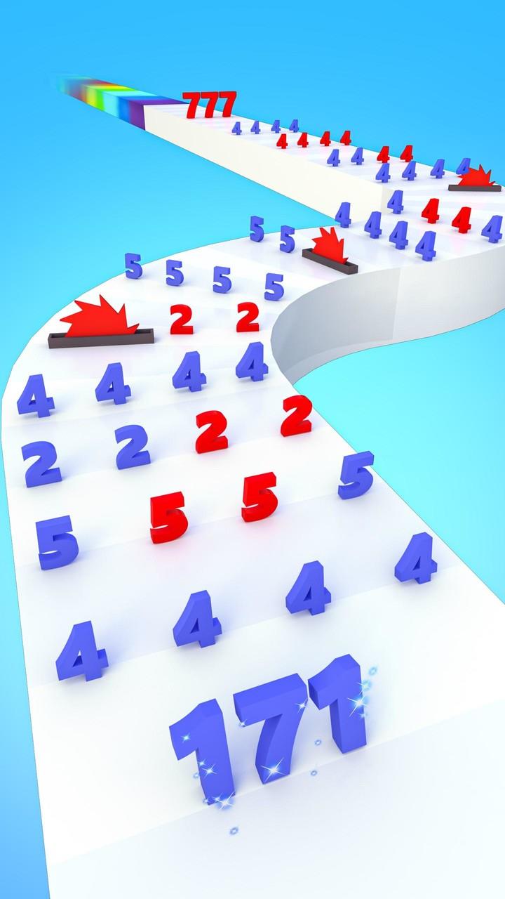 Number Run & Merge Master Game Ảnh chụp màn hình 2